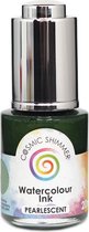 Cosmic Shimmer - Pearlescent Watercolour Ink Spruce Groen