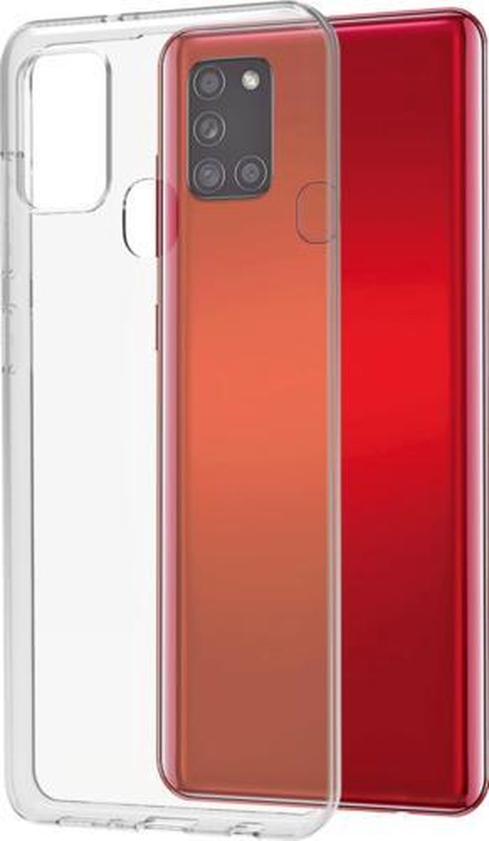 Azuri Samsung Galaxy A21S hoesje - Backcover - Transparant