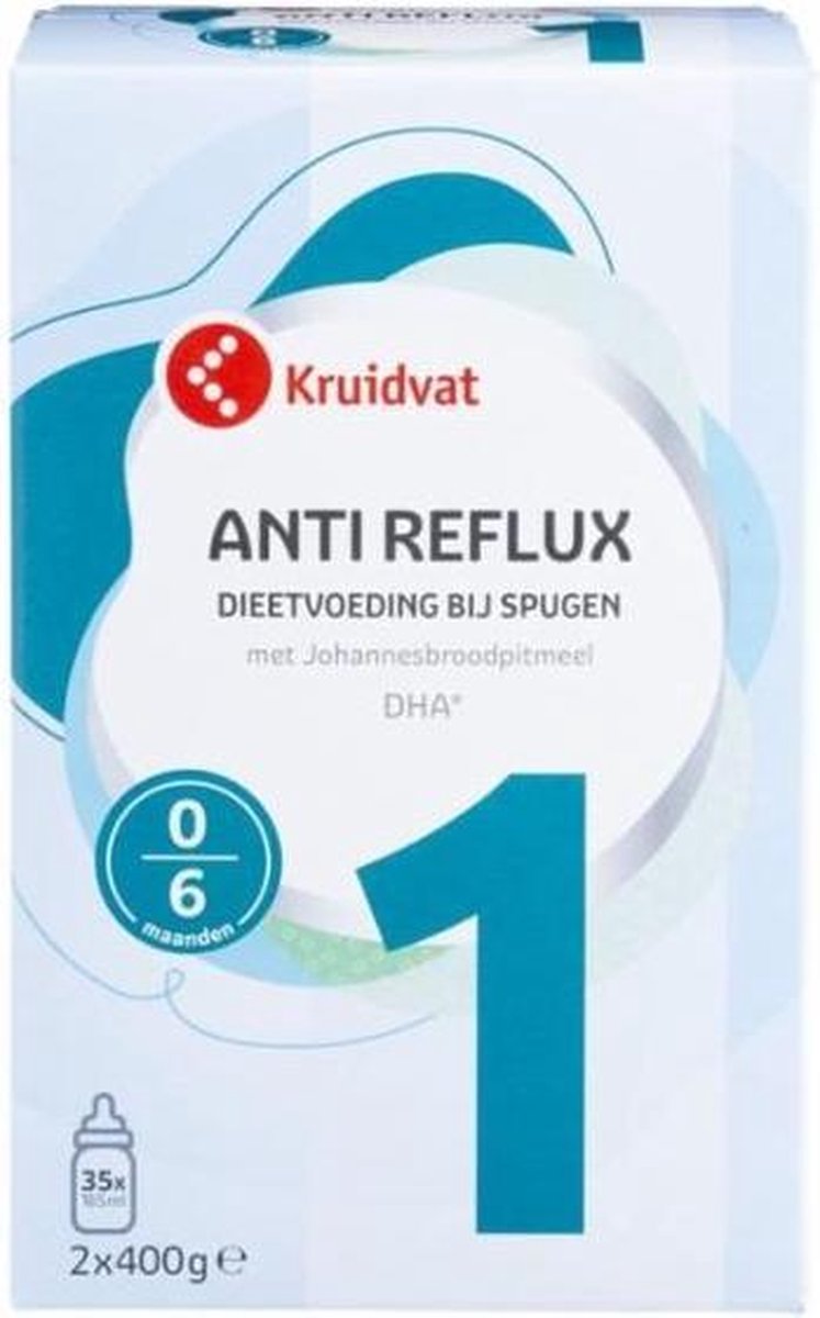 Kruidvat Anti-reflux AR 1 melkpoeder (vanaf 0 tot 6 maanden) | bol.com
