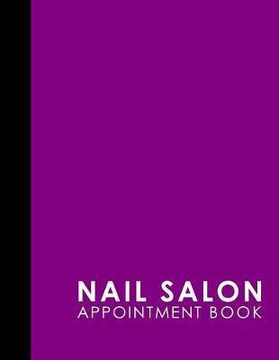 Nail Salon Appointment Book 9781984386212 Moito Publishing Boeken