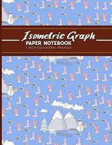 Isometric Graph Paper Notebook: 1 Inch Equilateral Triangle