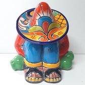 Koektrommel Pancho Fairtrade Mexico met sombrero als deksel versie-10