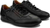 Mephisto Leon - heren sneaker - zwart - maat 40.5 (EU) 7 (UK)