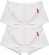 Claesen's® - Meisjes Boxershorts 2-pack Wit - White - 95% Katoen - 5% Lycra