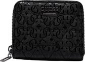 Guess Noelle SLG Small Zip Around Dames Portemonnee - Zwart