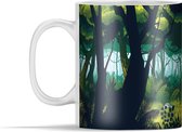Mok - Jungle - Boom - Illustratie - 350 ml - Beker