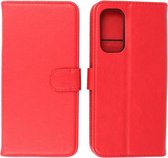 OnePlus Nord 2 5G Case - Book Case Phone Case - Porte-cartes Wallet Case - Wallet Case - Rouge