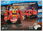 CaDa - C51048C - Dreadnaught Finley - Remote control, 2 in 1model - 527 bouwstenen - Compatibel met grote merken