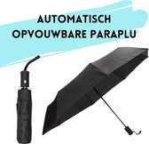 Paraplu opvouwbaar paraplu opvouwbaar windproof paraplu opvouwbaar lichtgewicht paraplu opvouwbaar automatisch - Zwart