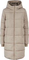 PIECES PCBEE NEW LONG PUFFER JACKET BC Dames Jas  - Maat L