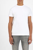 Purewhite -  Heren Regular Fit  Essential T-shirt  - Wit - Maat XL
