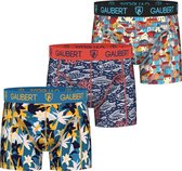 GAUBERT 3-PACK Premium Heren Bamboe Boxershort GBSET-567-XL