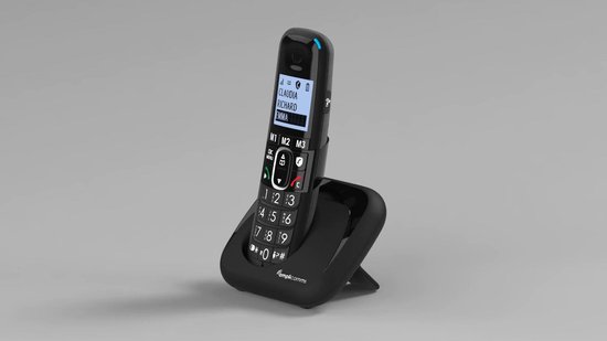 Téléphone fixe senior DUO Amplicomms Bigtel 1502