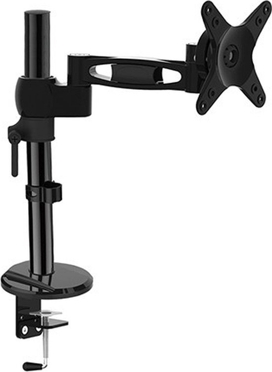 VM D12 Monitorarm Zwart