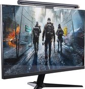 B.K Commerce - Screenbar - RGB Screenbar - Computer Monitor Lamp - LED Lamp - E-Reading Bureau Lamp - Bureauverlichting - USB Verbinding - Dimbare Helderheid & Kleurentemperatuur -