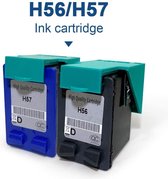 G&G Huismerk Inktcartridge Alternatief voor HP 56/57- Multipack Hoge Capaciteit