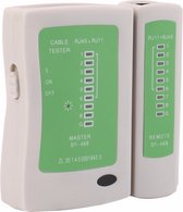 Kabel tester RJ45 RJ11 RJ12 CAT5 UTP / Master en Remote / Netwerk Network cable tester