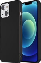 iPhone 13 hoesje - iPhone 13 case - Zwart hoesje iPhone 13 - High Quality - iPhone 13 Case - iPhone 13 hoesje - iPhone 13 hoesje - Schok bestendig - Val Bestendig
