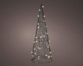 Kerst  Micro Led Cone Metaal Steady   Warm Wit W18.00-H60.00cm-40L