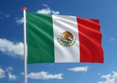 Mexicaanse vlag 150 x 250CM - Grote stormvlag Mexico