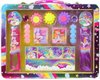 foto van kinder make-up unicorn in koffertje