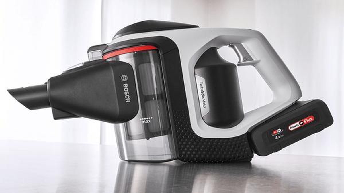 Bosch Serie 8 BCS8224WA handstofzuiger Zwart, Rood, Staal Zakloos | bol.com