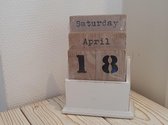 Datumblok - kalender - decoratie