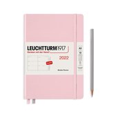 Leuchtturm1917 A5 Medium Weekly Planner 2022 softcover Powder