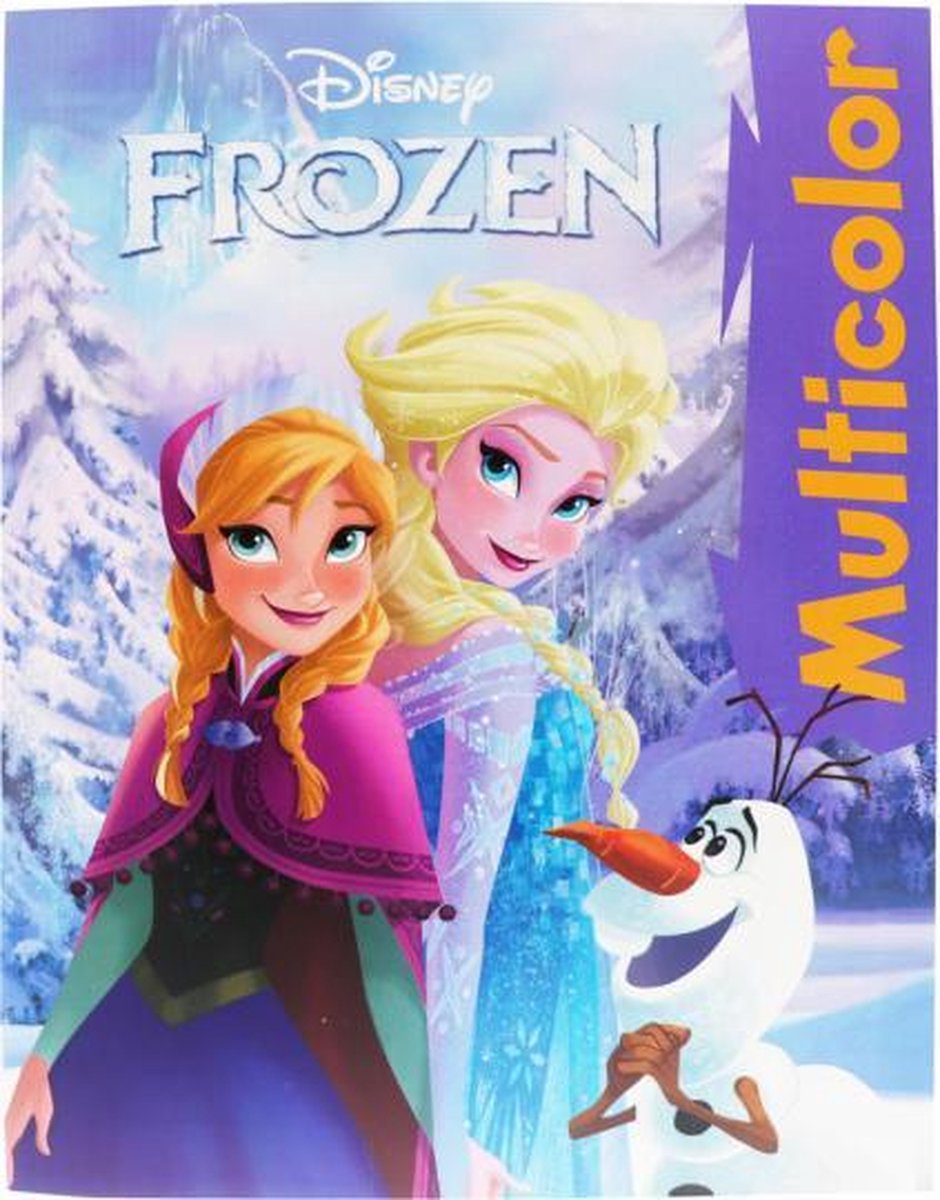 kleurboek Frozen junior 210 x 297 mm 32 pagina's