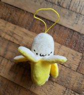 Kawaii - Sleutelhanger banaan 7 cm (kawaii, animé, manga)