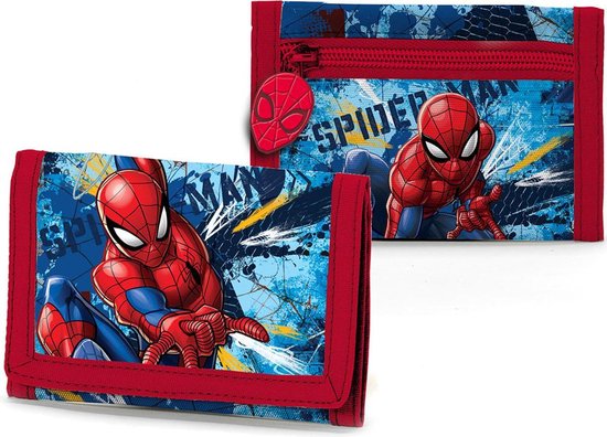 Portefeuille SpiderMan Great Power - 13 x 8 cm - Polyester | bol.com