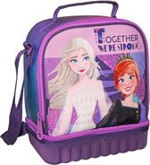 lunchtas thermisch Frozen II 24 x 12 cm polyester paars