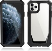 Stellar Space PC + TPU 360 graden all-inclusive schokbestendig hoesje voor iPhone 11 Pro (zwart)