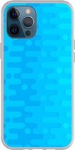 Smartphonebooster Telefoonhoesje - Back Cover - Geschikt Voor Apple IPhone 12 Pro Max - Blue En Blue