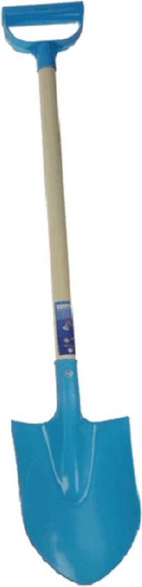 Plastic strandschep 77cm blauw | Schep | Hout | kinderschep | strand | bol