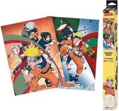NARUTO - Naruto vs Sasuke - Set 2 posters '52x38'