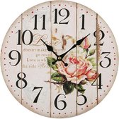 Muurklok Rosé Metaal (5 x 28 x 28 cm)