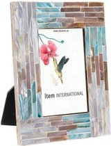 Fotolijsten DKD Home Decor Parelmoer (10 x 15 cm)