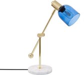 Bureaulamp Ledkia Cabir Blauw Metaal E27 (485x180x120 mm)