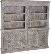 Boekenwinkel DKD Home Decor Metaal Mangohout (225 x 46 x 218 cm)