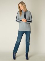 YEST Octavia Jumpers - Grey Melange - maat 46