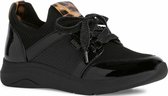 Jana Dames Sneaker 8-8-23615-27 001 zwart H-breedte Maat: 36 EU