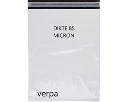 20 stuks - Verzendzakken (M) 340 x 430 mm – 85 micron extra Dik (kleding webshop)