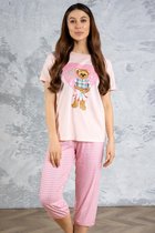 TEDDY BEAR - DAMES PYJAMA SET L