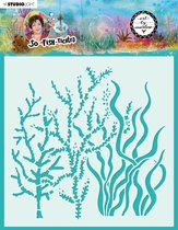 Mask Stencil - So fish ticated seaweed nr. 9