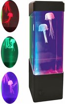 JellyFish Lavalamp - LED Lamp - Nachtlamp - Kwallen Lavalamp - 7 Kleuren Lavalamp
