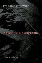 Boekomslag van 'Notes from Underground' door Fyodor Dostoevsky in een nieuwe vertaling.