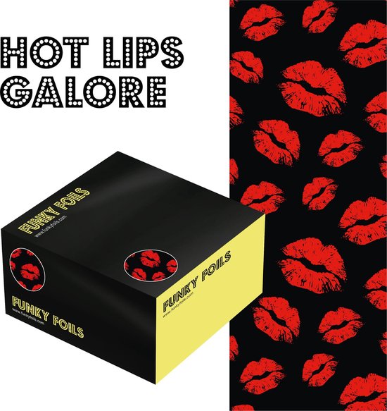 Funky Folis - Hair folie - Kappers folie - Hot Lips Galore - Highlights -... bol.com