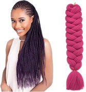 X-pression Ultra Braid Premium - Cheveux tressés Fuchsia / Rose - Pink - Cheveux synthétiques