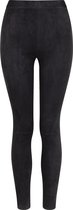 CELYN STRETCH SUEDE LEREN LEGGING - KONINGSBLAUW - MAAT XL (42)